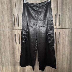 SHEIN Black Wide Leg Pants